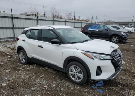 2021 Nissan Kicks S из США, поврежденный, VIN 3N1CP5BV3ML529520